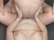 Hard chubby fuck cum so quick in milf bbw