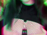 Goth girl bad dragon blowjob 8/16