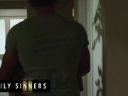 Family Sinners - Nathan Bronson Watches His Stepsister Mylene Monroe Get Dressed And Seduces Her 1/16