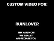 Custom Video made for a Sadist Clit Rubber Band 1/16