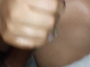 After fuck; massaging daddys BBC ; i give daddy the best hanjobs 4/16