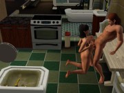 producer together with the model come up with a new porn plot | sims 3 sex 8/16