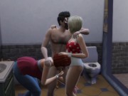 Schwarzenegger is in great demand among women. Sex in different positions | sims 2/16