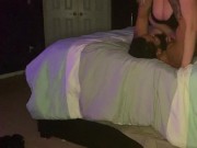 I let step brother fuck me hard and cum inside me almost get caught  6/16