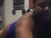 Sexy ebony slut deepthroats and gets pussy pounded  4/16