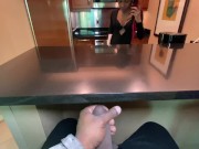 GIVING MY EBONY STEP-SISTER  MORNING DICK ALL OVER THE SUITE IN VEGAS 3/16