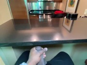 GIVING MY EBONY STEP-SISTER  MORNING DICK ALL OVER THE SUITE IN VEGAS 4/16