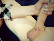 I won't hurt you with my long nails! Promised! 14/16