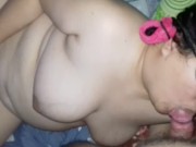 Playing with my self while eating my husband 2/16