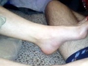 I really love to satisfy myself with my gf's feet while she's ignoring me 6/16
