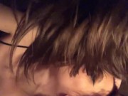 amateur gf gives long blow job after hot make out 4/16