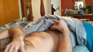 xxxbulu Almost Caught by Workers Cumming Huge Load