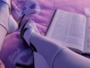 German Onlyfans Hottie POV Close Up Stockings & Crotchless Panties WET PUSSY Play 1/16