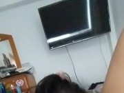 Eating babe's pussy till she cums 7/16