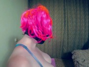 Trained in front of my step brother to fuck me. I love cum on the ass! 12/16