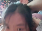 Miss Bliss Rose loves getting her throat fucked and swallows cum 10/16