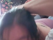 Miss Bliss Rose loves getting her throat fucked and swallows cum 11/16