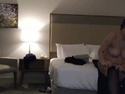 PAWG wife getting naked in the hotel 14/16