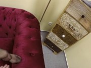 19 years-old sexy blond asks me to fuck her on the sofa - Amateur couple Lily_Jack 1/16