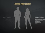 SunbayCity [SFM Hentai game] Ep.1 Wandering around in a sexy red one piece swimsuit in a GTA parody 1/16