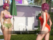 SunbayCity [SFM Hentai game] Ep.1 Wandering around in a sexy red one piece swimsuit in a GTA parody 15/16