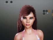 SunbayCity [SFM Hentai game] Ep.1 Wandering around in a sexy red one piece swimsuit in a GTA parody 2/16