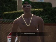 SunbayCity [SFM Hentai game] Ep.1 Wandering around in a sexy red one piece swimsuit in a GTA parody 9/16