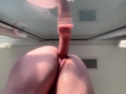 Showing My Neighbors How My PUSSY SQUIRTS IN DOGGY 11/16