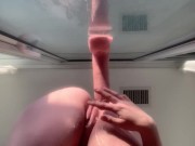 Showing My Neighbors How My PUSSY SQUIRTS IN DOGGY 12/16