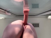 Showing My Neighbors How My PUSSY SQUIRTS IN DOGGY 9/16