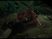 Human x furry animation (wildlife game) 2/16