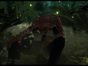 Human x furry animation (wildlife game) 3/16