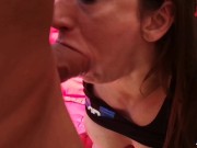 Pornovatas por el mundo. Our friend karyn bayres and her big muscles fight against victor bloom's.  9/16