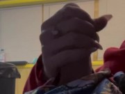 Bondi gives Tied a handjob *CLOSE UP* 10/16