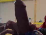 Bondi gives Tied a handjob *CLOSE UP* 16/16