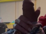 Bondi gives Tied a handjob *CLOSE UP* 7/16