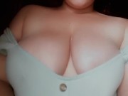 Sneak preview of my big breasts 10/16