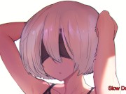 2B's Experiment - Hentai JOI (Facesitting, Feet, CBT, Assplay, CEI, Edging, Roulette, MultiSection) 11/16