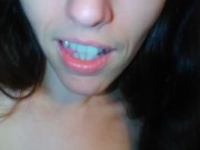 Emo Girl is Done Pouting About Lame Mean Bad Guy Ex Boyfriend: Where Should You Lick Her? 3/16