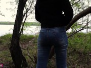 Slut student agreed to give blowjob to the guy and let him fuck her pussy | Cumshot on a new jacket! 11/16