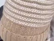 on my knees giving head in the snow 4/16