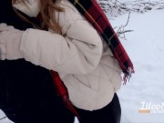 WINTER FUN: SNOW CREAMPIE WITH LILOOSTICH 2/16