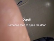 PUBLIC BATHROOM PISSING AND FUCK WITH A STRANGER HORNY GIRL 15/16