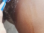 Pregnant wife shaving her pussy 9/16