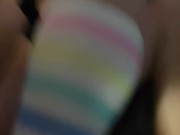 My hot tiny gf tries on PT 2 her new socks, looks so hot I had to fuck her  15/16