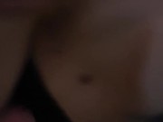 My hot tiny gf tries on PT 2 her new socks, looks so hot I had to fuck her  3/16