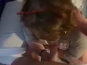 Sucking daddy’s cock like a good girl 2/16