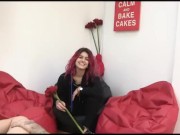 Young redhead licks Jotade's cock with passion! 5/16