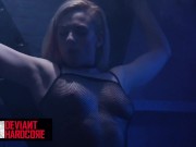 Deviant Hardcore - Submissive Slut Dahlia Sky Has Her Pussy Dominated By Dominatrix Lyra Law 1/16