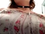 Showing off my huge tits  6/16